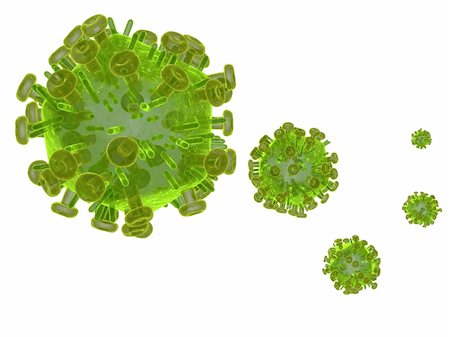 simsearch:400-03993646,k - 3d rendered close up of some isolated hi viruses Stock Photo - Budget Royalty-Free & Subscription, Code: 400-04545728