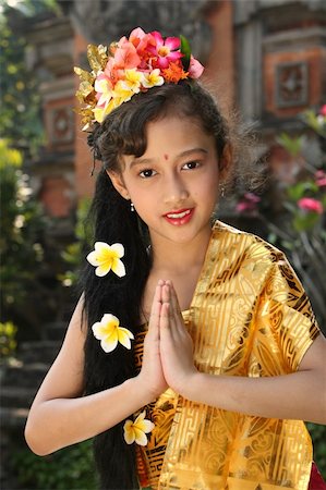 Balinese Dancer Girl Stock Photo - Budget Royalty-Free & Subscription, Code: 400-04546193