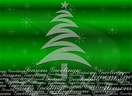 dylan_burrill (artist) - Christmas Tree Scene Fotografie stock - Microstock e Abbonamento, Codice: 400-04546201