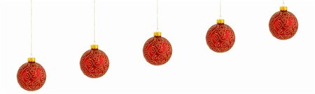 simsearch:400-04073863,k - an image of christmas decorations hanging Photographie de stock - Aubaine LD & Abonnement, Code: 400-04548316