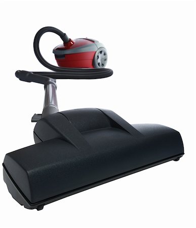 Vacuum cleaner. Devices for cleaning premises, it is isolated on a white background Foto de stock - Super Valor sin royalties y Suscripción, Código: 400-04549631
