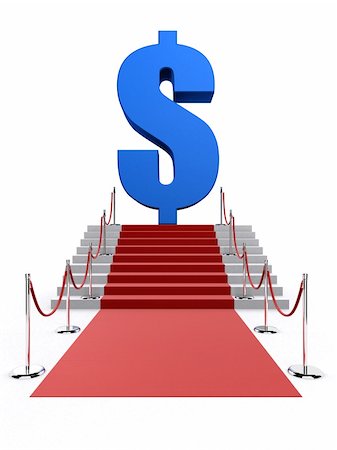 3d rendered illustration of a dollar sign Stock Photo - Budget Royalty-Free & Subscription, Code: 400-04542445