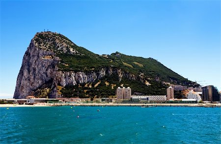 Gibraltar - the most south point of Europe, Spain Foto de stock - Super Valor sin royalties y Suscripción, Código: 400-04543147