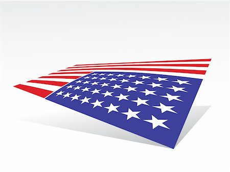 simsearch:400-07626725,k - USA flag in style Stockbilder - Microstock & Abonnement, Bildnummer: 400-04543542