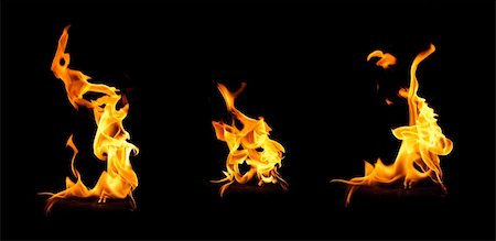 simsearch:633-01574195,k - Abstract fire flames Photographie de stock - Aubaine LD & Abonnement, Code: 400-04555558