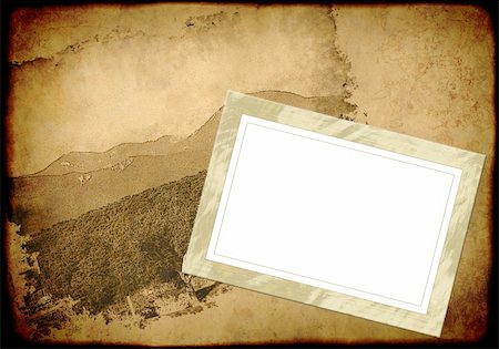 simsearch:400-04391304,k - Background with an empty old frame Photographie de stock - Aubaine LD & Abonnement, Code: 400-04556335