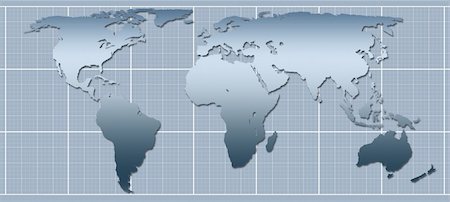 simsearch:400-04002516,k - graphic representation of world map Stock Photo - Budget Royalty-Free & Subscription, Code: 400-04556440