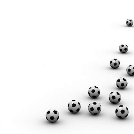 simsearch:400-04397543,k - Soccer ball background with several soccer balls Fotografie stock - Microstock e Abbonamento, Codice: 400-04556803