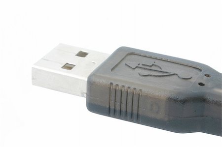 simsearch:400-04034560,k - real macro of USB plug Stock Photo - Budget Royalty-Free & Subscription, Code: 400-04557674