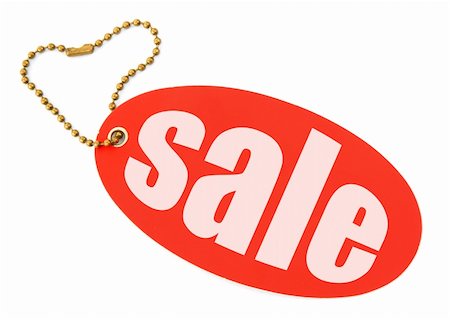 simsearch:400-03991350,k - Sale tag on white background, there is no copyright infringement Stock Photo - Budget Royalty-Free & Subscription, Code: 400-04558127