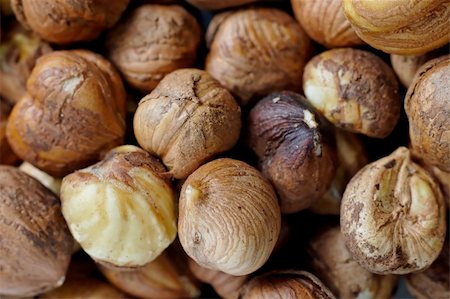 simsearch:400-05265990,k - Closeup of couple of brown cleaned hazelnuts Stock Photo - Budget Royalty-Free & Subscription, Code: 400-04558129