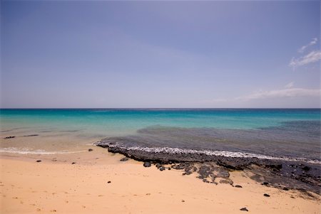 Morro Jable Beach (Fuerteventura, Spain) Fotografie stock - Microstock e Abbonamento, Codice: 400-04558414