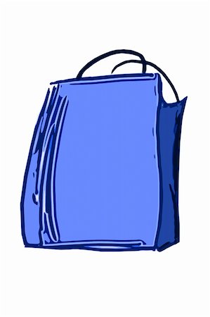 shopping bag Stock Photo - Budget Royalty-Free & Subscription, Code: 400-04559064