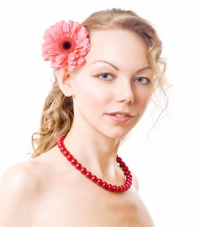 simsearch:400-04320148,k - Portrait of sexy caucasian young woman with beautiful blue eyes. Close-up. Photographie de stock - Aubaine LD & Abonnement, Code: 400-04551476