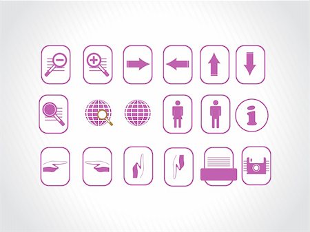 simsearch:400-05008263,k - beautiful web icons, purple Stock Photo - Budget Royalty-Free & Subscription, Code: 400-04553352