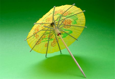 asian cocktail umbrella Stock Photo - Budget Royalty-Free & Subscription, Code: 400-04564958