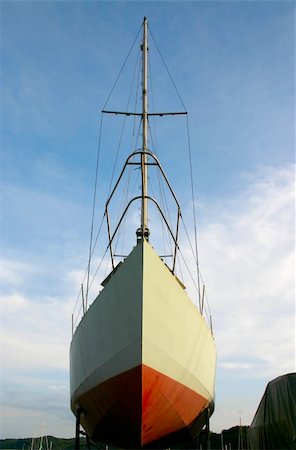 sailboat in dock Stockbilder - Microstock & Abonnement, Bildnummer: 400-04565025