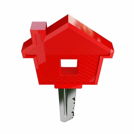 simsearch:400-04881139,k - red house key background Foto de stock - Royalty-Free Super Valor e Assinatura, Número: 400-04565232