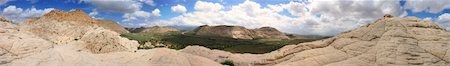 Panoramic Shot of Snow Canyon in St. George, Utah Stock Photo - Budget Royalty-Free & Subscription, Code: 400-04565251