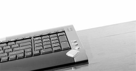simsearch:400-03966441,k - Close-up picture of a computer keyboard -isolated on white Foto de stock - Super Valor sin royalties y Suscripción, Código: 400-04565646