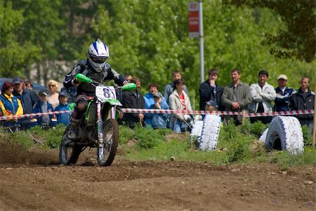 Races on motorcycles Stock Photo - Budget Royalty-Free & Subscription, Code: 400-04566218