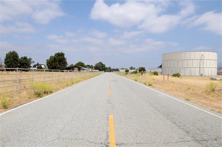 Rural road, San Martin, California Stock Photo - Budget Royalty-Free & Subscription, Code: 400-04566441