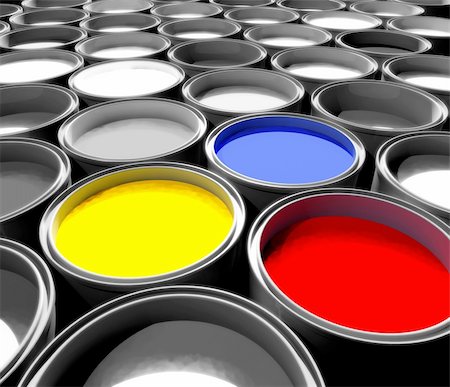 color paint tank, abstract background Stock Photo - Budget Royalty-Free & Subscription, Code: 400-04568175