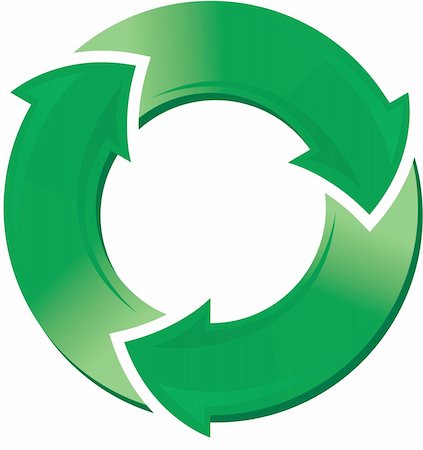 simsearch:400-07325408,k - Vector illustration of the recycle symbol Stock Photo - Budget Royalty-Free & Subscription, Code: 400-04569763