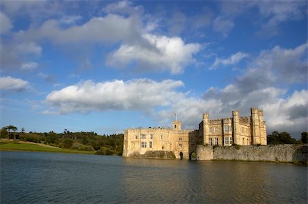 stone age england - Leeds castle in kent, England Stock Photo - Budget Royalty-Free & Subscription, Code: 400-04560385