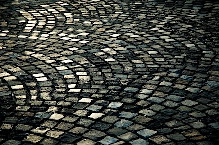 simsearch:400-04702280,k - Cobble stone road background texture Stockbilder - Microstock & Abonnement, Bildnummer: 400-04560381