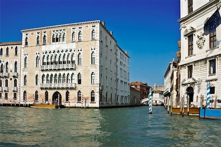 simsearch:400-04558229,k - Main canal of Venice in clear sunny day Photographie de stock - Aubaine LD & Abonnement, Code: 400-04560409