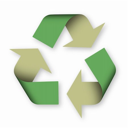 Recycle sign Stock Photo - Budget Royalty-Free & Subscription, Code: 400-04561663