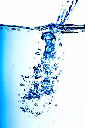 simsearch:400-04524078,k - A background of water pouring and making bubbles Stock Photo - Budget Royalty-Free & Subscription, Code: 400-04561852