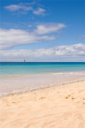 Morro Jable Beach (Fuerteventura, Spain) Fotografie stock - Microstock e Abbonamento, Codice: 400-04563364