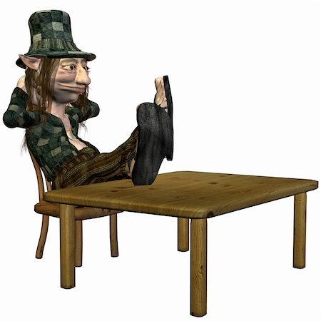 3 D Render of an toon Troll Stock Photo - Budget Royalty-Free & Subscription, Code: 400-04563419