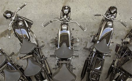 Five ancient motocycles. Stock Photo - Budget Royalty-Free & Subscription, Code: 400-04574610