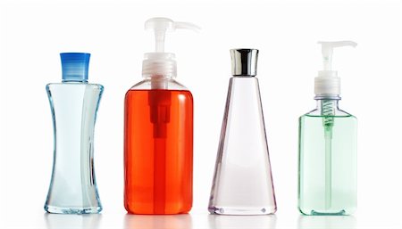 simsearch:400-07470628,k - Bath product bottle against a white background. Stock Photo - Budget Royalty-Free & Subscription, Code: 400-04576687