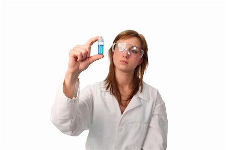 simsearch:400-05670362,k - Female Lab technical performing an experiment Stock Photo - Budget Royalty-Free & Subscription, Code: 400-04577097