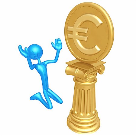 praying money - A Concept And Presentation Figure In 3D Stock Photo - Budget Royalty-Free & Subscription, Code: 400-04577515