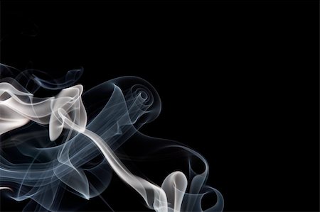 simsearch:400-04709089,k - White smoke on a black background Foto de stock - Super Valor sin royalties y Suscripción, Código: 400-04578012