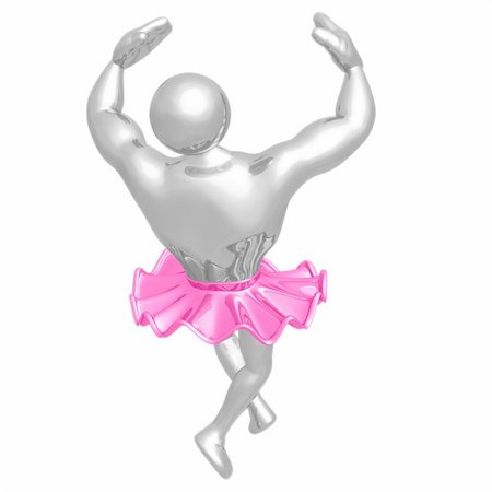 dance tutu guy - A Concept And Presentation Figure In 3D Photographie de stock - Aubaine LD & Abonnement, Code: 400-04579729