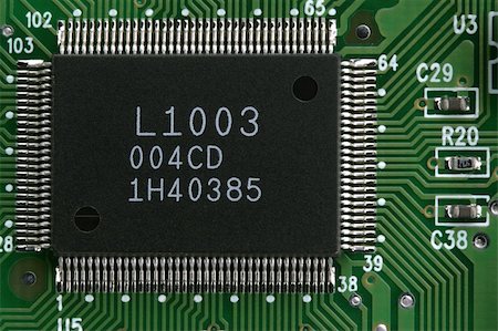 simsearch:400-05269277,k - extreme close up of an integrated circuit Stockbilder - Microstock & Abonnement, Bildnummer: 400-04571168