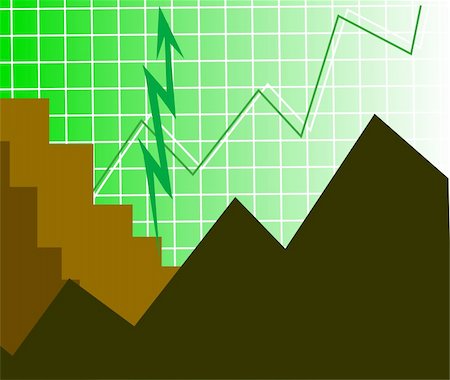 simsearch:400-04571193,k - Illustration of a graph Foto de stock - Super Valor sin royalties y Suscripción, Código: 400-04571184