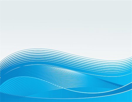 simsearch:400-04069932,k - cyber waves concept in blue, wallpaper Stock Photo - Budget Royalty-Free & Subscription, Code: 400-04571716