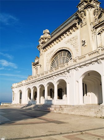 Constanta Casino seaside Black Sea terrace water Stock Photo - Budget Royalty-Free & Subscription, Code: 400-04572386