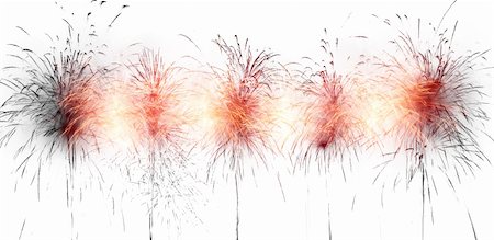 simsearch:400-09051018,k - Digitally enhanced firework.  Red and black row of rockets on white. Banner (panorama) format. Stockbilder - Microstock & Abonnement, Bildnummer: 400-04573549