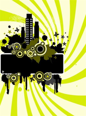 Vertical green and black grunge summers background Foto de stock - Super Valor sin royalties y Suscripción, Código: 400-04584480