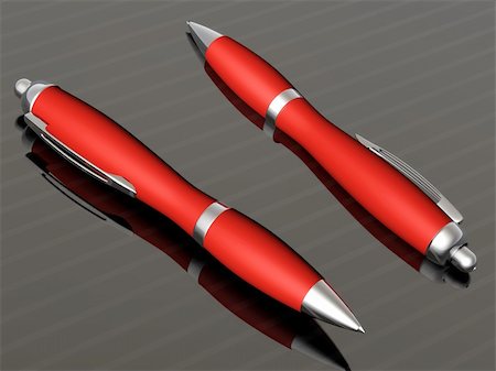 simsearch:400-05122820,k - 3D colors ball point pen Stock Photo - Budget Royalty-Free & Subscription, Code: 400-04585719