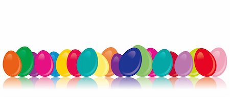 simsearch:400-04163224,k - A lot of easter eggs in different colors Stock Photo - Budget Royalty-Free & Subscription, Code: 400-04585860