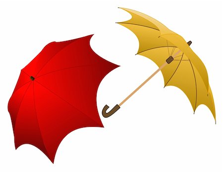 Colorful umbrellas Stock Photo - Budget Royalty-Free & Subscription, Code: 400-04588688